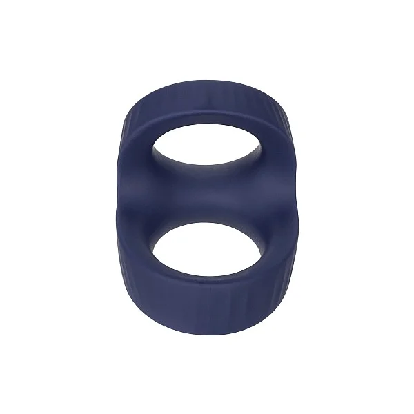 Viceroy Max Dual Ring - Blauw van het merk Viceroy - Cockringen - online kopen bij Masculum.nl. De discrete online seks-toys en erotisch heren ondergoed winkel voor gay & hetero mannen.