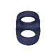 Viceroy Max Dual Ring - Blauw van het merk Viceroy - Cockringen - online kopen bij Masculum.nl. De discrete online seks-toys en erotisch heren ondergoed winkel voor gay & hetero mannen.