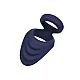 Viceroy Perineum Dual Ring - Blauw van het merk Viceroy - Cockringen - online kopen bij Masculum.nl. De discrete online seks-toys en erotisch heren ondergoed winkel voor gay & hetero mannen.