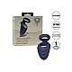 Viceroy Perineum Dual Ring - Blauw van het merk Viceroy - Cockringen - online kopen bij Masculum.nl. De discrete online seks-toys en erotisch heren ondergoed winkel voor gay & hetero mannen.