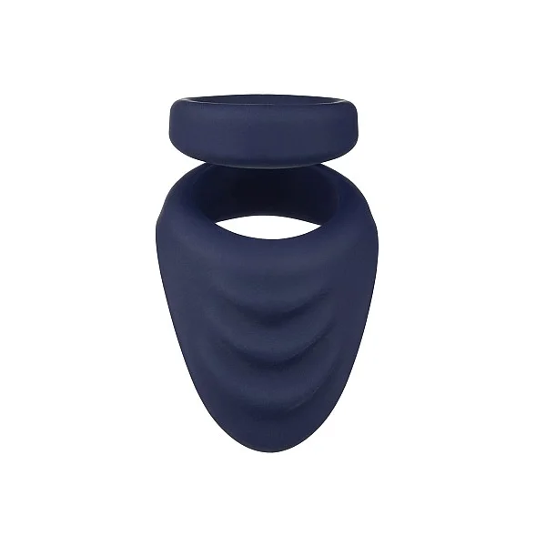 Viceroy Perineum Dual Ring - Blauw van het merk Viceroy - Cockringen - online kopen bij Masculum.nl. De discrete online seks-toys en erotisch heren ondergoed winkel voor gay & hetero mannen.