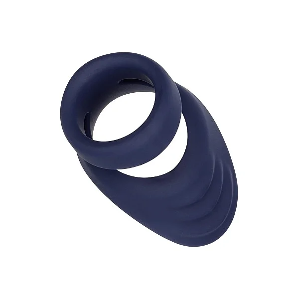 Viceroy Perineum Dual Ring - Blauw van het merk Viceroy - Cockringen - online kopen bij Masculum.nl. De discrete online seks-toys en erotisch heren ondergoed winkel voor gay & hetero mannen.