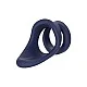 Viceroy Perineum Dual Ring - Blauw van het merk Viceroy - Cockringen - online kopen bij Masculum.nl. De discrete online seks-toys en erotisch heren ondergoed winkel voor gay & hetero mannen.