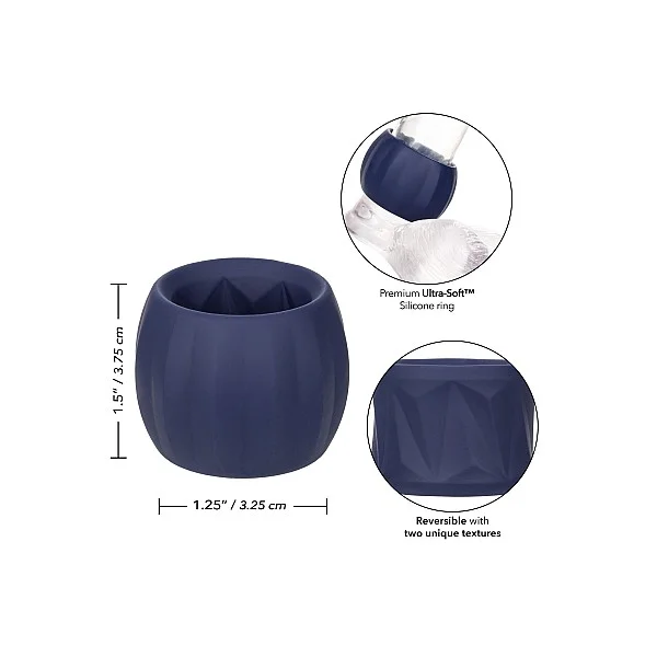 Viceroy Reverse Stamina Ring - Blauw van het merk Viceroy - Cockringen - online kopen bij Masculum.nl. De discrete online seks-toys en erotisch heren ondergoed winkel voor gay & hetero mannen.