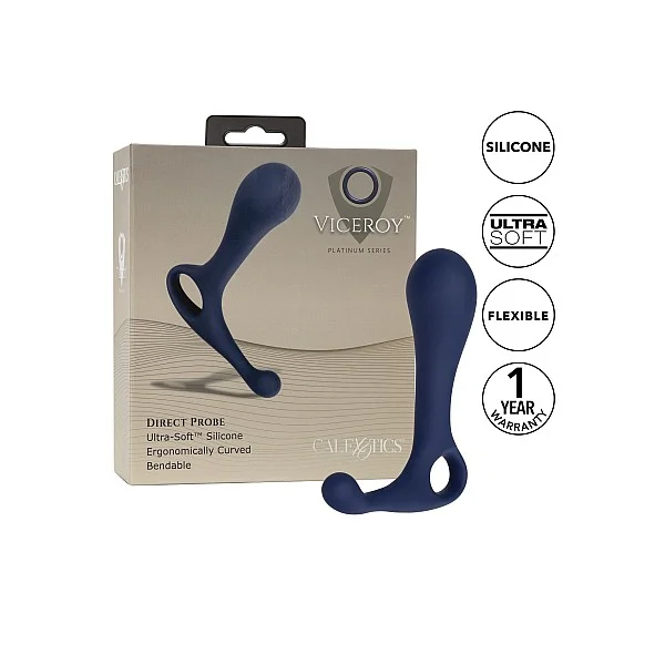 Viceroy Direct Probe - Blauw van het merk Viceroy - Anaal Dildo's - online kopen bij Masculum.nl. De discrete online seks-toys en erotisch heren ondergoed winkel voor gay & hetero mannen.