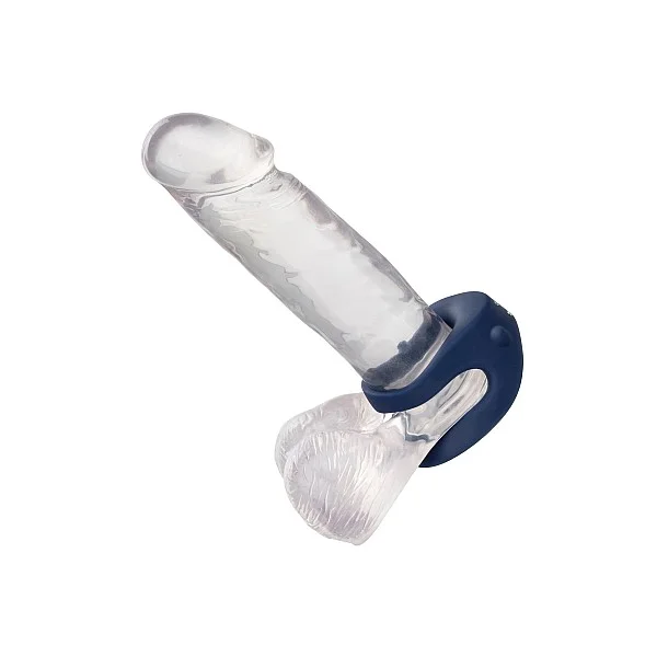 Rechargeable Max Dual Ring - Blauw van het merk Viceroy - Cockringen - online bestellen bij Masculum.nl. De discrete online seks-toys en erotisch heren ondergoed winkel voor gay & hetero mannen.