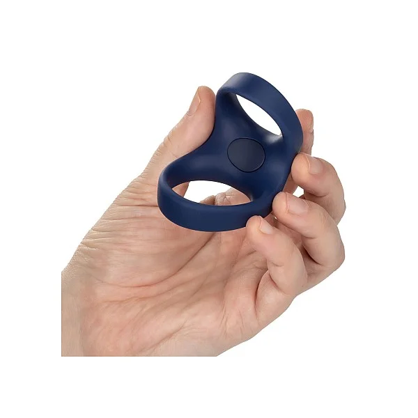 Rechargeable Max Dual Ring - Blauw van het merk Viceroy - Cockringen - online bestellen bij Masculum.nl. De discrete online seks-toys en erotisch heren ondergoed winkel voor gay & hetero mannen.