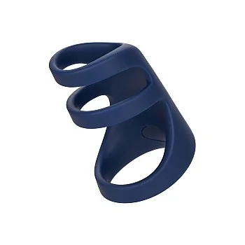 Rechargeable Triple Cock Cage - Blauw