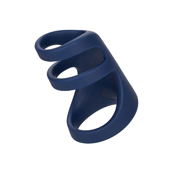 Rechargeable Triple Cock Cage - Blauw van het merk Viceroy - Penis Sleeves - online kopen bij Masculum.nl. De discrete online seks-toys en erotisch heren ondergoed winkel voor gay & hetero mannen.