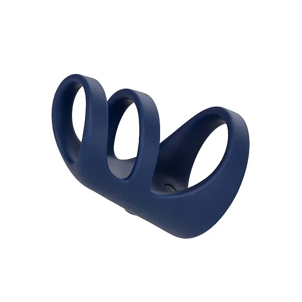 Rechargeable Triple Cock Cage - Blauw van het merk Viceroy - Penis Sleeves - online kopen bij Masculum.nl. De discrete online seks-toys en erotisch heren ondergoed winkel voor gay & hetero mannen.