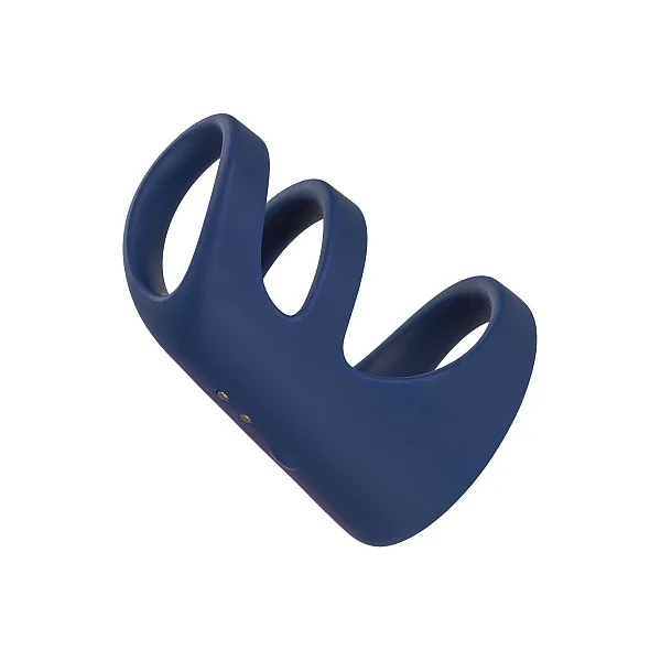 Rechargeable Triple Cock Cage - Blauw van het merk Viceroy - Penis Sleeves - online kopen bij Masculum.nl. De discrete online seks-toys en erotisch heren ondergoed winkel voor gay & hetero mannen.