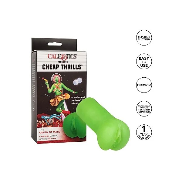 Cheap Thrills The Queen Mars - Groen van het merk Cheap Thrills - Kunst Vagina - online kopen bij Masculum.nl. De discrete online seks-toys en erotisch heren ondergoed winkel voor gay & hetero mannen.
