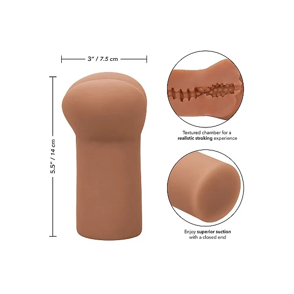 Cheap Thrills The Rookie - Bruine huidskleur van het merk Cheap Thrills - Anus Masturbators - online kopen bij Masculum.nl. De discrete online seks-toys en erotisch heren ondergoed winkel voor gay & hetero mannen.