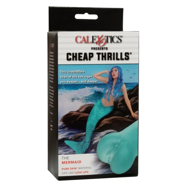 Cheap Thrills The Mermaid - Aqua van het merk Cheap Thrills - Kunst Vagina Masturbator sleeve Zeemeermin - online kopen bij Masculum.nl. De discrete online seks-toys en erotisch heren ondergoed winkel voor gay & hetero mannen.