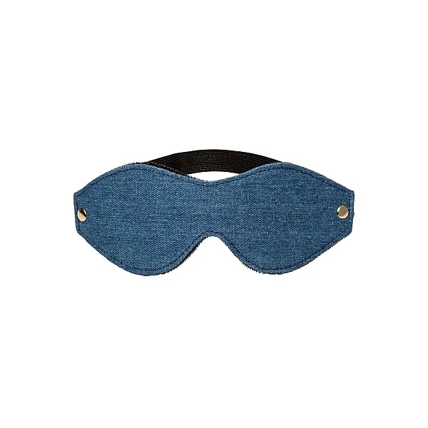 Ride 'em Premium Denim Collection Eye Mask - Blauw van het merk Ride Em - Bondage Maskers - online kopen bij Masculum.nl. De discrete online seks-toys en erotisch heren ondergoed winkel voor gay & hetero mannen.