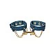 Ride 'em Premium Denim Collection Ankle Cuffs - Blauw van het merk Ride Em - Boeien - online kopen bij Masculum.nl. De discrete online seks-toys en erotisch heren ondergoed winkel voor gay & hetero mannen.