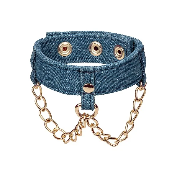 Ride 'em Premium Denim Collection Ankle Cuffs - Blauw van het merk Ride Em - Boeien - online kopen bij Masculum.nl. De discrete online seks-toys en erotisch heren ondergoed winkel voor gay & hetero mannen.