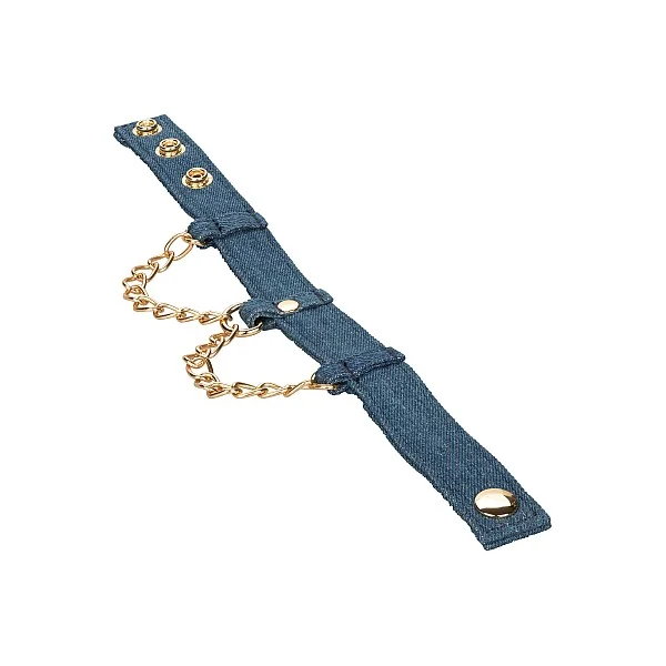 Ride 'em Premium Denim Collection Ankle Cuffs - Blauw van het merk Ride Em - Boeien - online kopen bij Masculum.nl. De discrete online seks-toys en erotisch heren ondergoed winkel voor gay & hetero mannen.