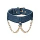 Ride 'em Premium Denim Collection Collar with Leash - Blauw van het merk Ride Em - BDSM Collars - online kopen bij Masculum.nl. De discrete online seks-toys en erotisch heren ondergoed winkel voor gay & hetero mannen.