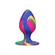 Cheeky Medium Tie-Dye Plug - Meerkleurig van het merk Cheeky - Buttplugs - online kopen bij Masculum.nl. De discrete online seks-toys en erotisch heren ondergoed winkel voor gay & hetero mannen.