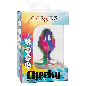 Cheeky Medium Tie-Dye Plug - Meerkleurig