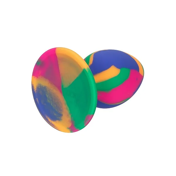 Cheeky Medium Tie-Dye Plug - Meerkleurig van het merk Cheeky - Buttplugs - online kopen bij Masculum.nl. De discrete online seks-toys en erotisch heren ondergoed winkel voor gay & hetero mannen.