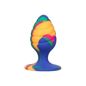 Cheeky Medium Swirl Plug - Meerkleurig