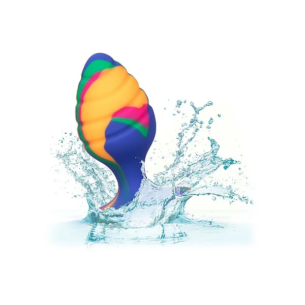 Cheeky Medium Swirl Plug - Meerkleurig van het merk Cheeky - Buttplugs - online kopen bij Masculum.nl. De discrete online seks-toys en erotisch heren ondergoed winkel voor gay & hetero mannen.