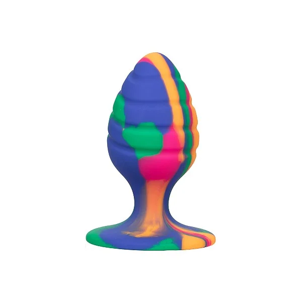 Cheeky Medium Swirl Plug - Meerkleurig van het merk Cheeky - Buttplugs - online kopen bij Masculum.nl. De discrete online seks-toys en erotisch heren ondergoed winkel voor gay & hetero mannen.