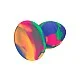 Cheeky Medium Swirl Plug - Meerkleurig van het merk Cheeky - Buttplugs - online kopen bij Masculum.nl. De discrete online seks-toys en erotisch heren ondergoed winkel voor gay & hetero mannen.