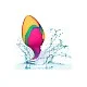 Cheeky Large Tie-Dye Plug - Meerkleurig van het merk Cheeky - Buttplugs - online kopen bij Masculum.nl. De discrete online seks-toys en erotisch heren ondergoed winkel voor gay & hetero mannen.