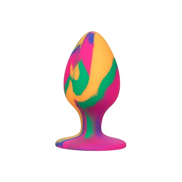 Cheeky Large Tie-Dye Plug - Meerkleurig van het merk Cheeky - Buttplugs - online kopen bij Masculum.nl. De discrete online seks-toys en erotisch heren ondergoed winkel voor gay & hetero mannen.
