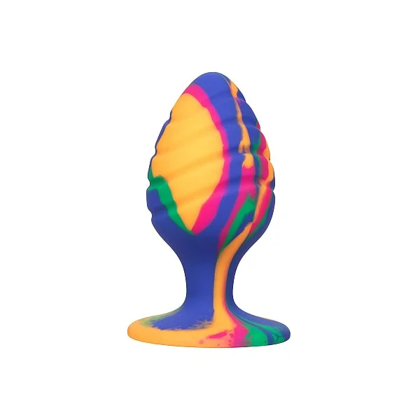 Cheeky Large Swirl Plug - Meerkleurig van het merk Cheeky - Buttplugs - online bestellen bij Masculum.nl. De discrete online seks-toys en erotisch heren ondergoed winkel voor gay & hetero mannen.