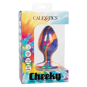 Cheeky Large Swirl Plug - Meerkleurig