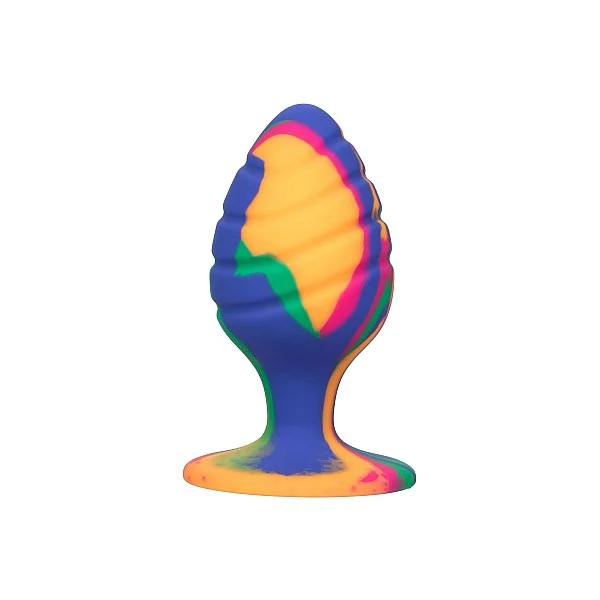 Cheeky Large Swirl Plug - Meerkleurig van het merk Cheeky - Buttplugs - online bestellen bij Masculum.nl. De discrete online seks-toys en erotisch heren ondergoed winkel voor gay & hetero mannen.