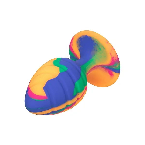 Cheeky Large Swirl Plug - Meerkleurig van het merk Cheeky - Buttplugs - online bestellen bij Masculum.nl. De discrete online seks-toys en erotisch heren ondergoed winkel voor gay & hetero mannen.