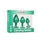 Cheeky Gems 3 Pcs - Groen van het merk Cheeky - Buttplugs - online kopen bij Masculum.nl. De discrete online seks-toys en erotisch heren ondergoed winkel voor gay & hetero mannen.