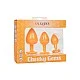 Cheeky Gems 3 Pcs - Oranje van het merk Cheeky - Buttplugs - online bestellen bij Masculum.nl. De discrete online seks-toys en erotisch heren ondergoed winkel voor gay & hetero mannen.