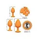 Cheeky Gems 3 Pcs - Oranje van het merk Cheeky - Buttplugs - online bestellen bij Masculum.nl. De discrete online seks-toys en erotisch heren ondergoed winkel voor gay & hetero mannen.
