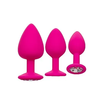 Cheeky Gems 3 Pcs - Roze