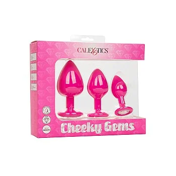 Cheeky Gems 3 Pcs - Roze