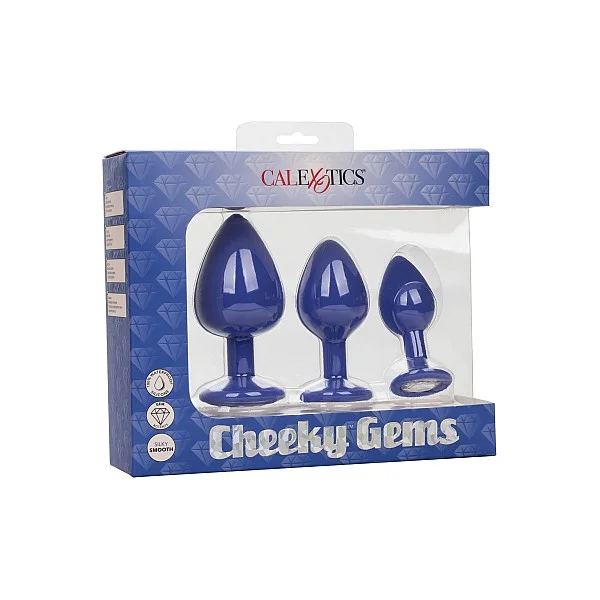 Cheeky Gems 3 Pcs - Paars van het merk Cheeky - Buttplugs - online kopen bij Masculum.nl. De discrete online seks-toys en erotisch heren ondergoed winkel voor gay & hetero mannen.