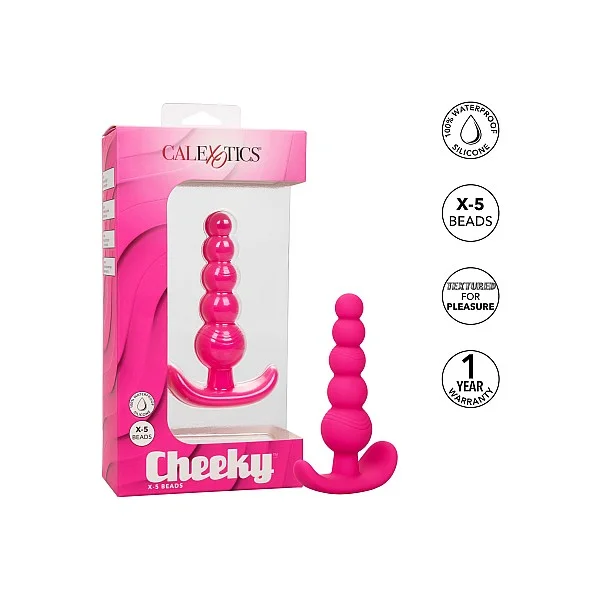 Cheeky X-5 Beads - Roze van het merk Cheeky - Anale Kralen - online bestellen bij Masculum.nl. De discrete online seks-toys en erotisch heren ondergoed winkel voor gay & hetero mannen.