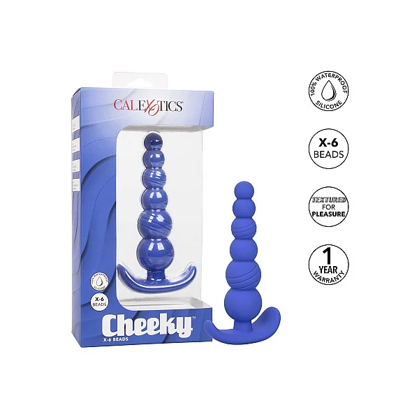 Cheeky X-6 Beads - Paars van het merk Cheeky - Anale Kralen - online kopen bij Masculum.nl. De discrete online seks-toys en erotisch heren ondergoed winkel voor gay & hetero mannen.