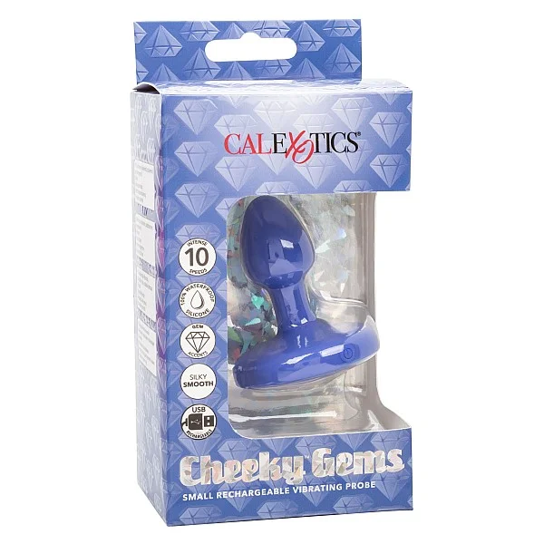 Vibrating Probe Small - Blauw van het merk Cheeky - Buttplugs - online bestellen bij Masculum.nl. De discrete online seks-toys en erotisch heren ondergoed winkel voor gay & hetero mannen.