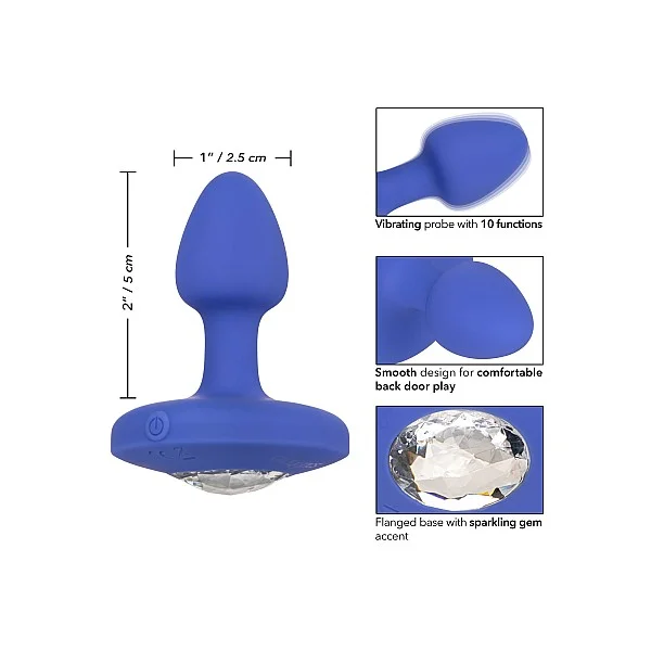 Vibrating Probe Small - Blauw van het merk Cheeky - Buttplugs - online bestellen bij Masculum.nl. De discrete online seks-toys en erotisch heren ondergoed winkel voor gay & hetero mannen.