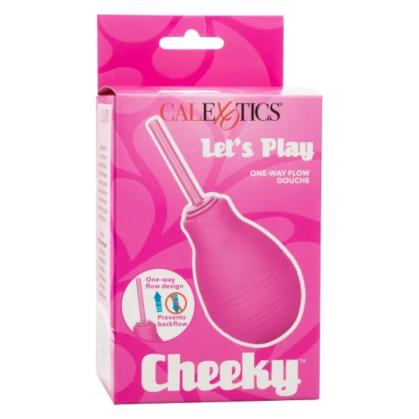 CalExotics Cheeky One-Way Flow Douche - Roze van het merk Cheeky - Anaal Douches - online bestellen bij Masculum.nl. De discrete online seks-toys en erotisch heren ondergoed winkel voor gay & hetero mannen.