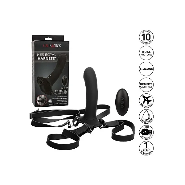 Me2 Remote Rumbler - Zwart van het merk Her Royal Harness -  - online kopen bij Masculum.nl. De discrete online seks-toys en erotisch heren ondergoed winkel voor gay & hetero mannen.