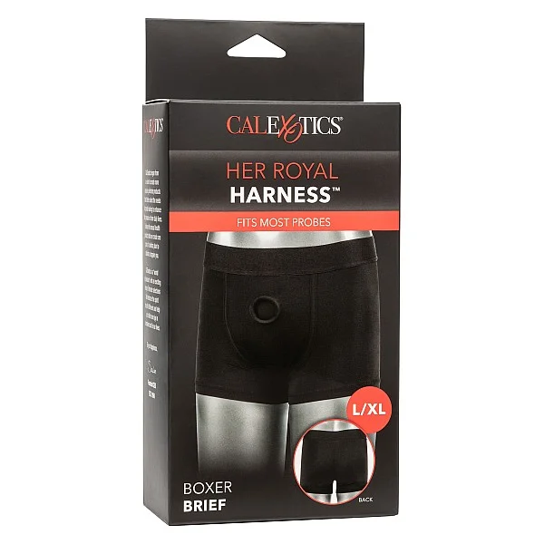 Boxer Brief - Zwart van het merk Her Royal Harness -  - online bestellen bij Masculum.nl. De discrete online seks-toys en erotisch heren ondergoed winkel voor gay & hetero mannen.