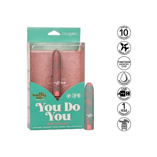 You Do You - Mini Massager - Groen van het merk Naughty Bits - Vibrerende Eitjes - online bestellen bij Masculum.nl. De discrete online seks-toys en erotisch heren ondergoed winkel voor gay & hetero mannen.